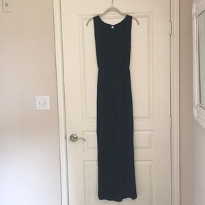 Navy / Black Zara Maxi